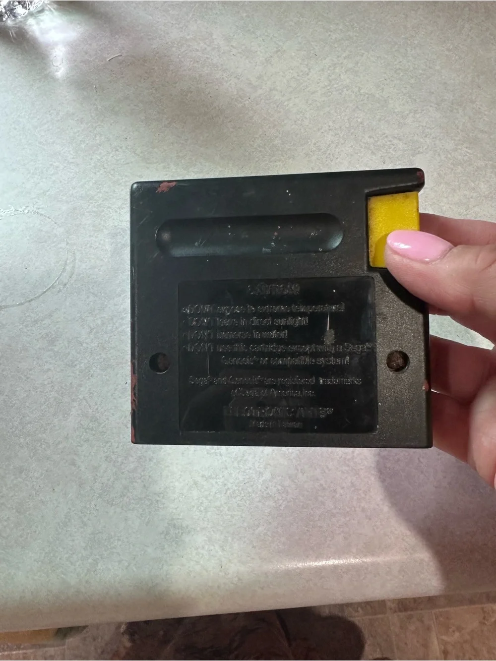 PGA Tour Golf Sega Genesis Game Cartridge do not know if works